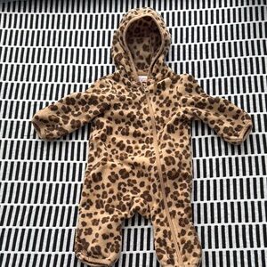 Leopard Print Baby Onesie